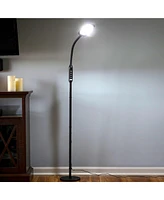 Brightech Litespan 56" Led 2-in-1 Gooseneck Adjustable Floor or Desk Lamp