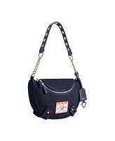 True Religion Chain Handle Denim Hobo