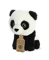 Aurora Mini Panda Eco Nation Eco-Friendly Plush Toy Black 5"