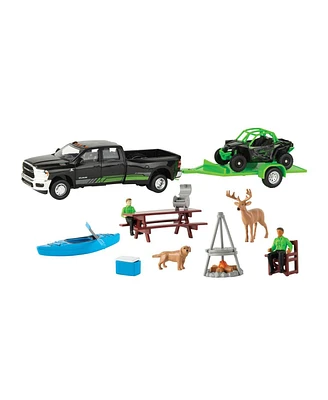 Ertl Arctic Cat Off Road Set with Ram Pickup, Wildcat Trailer & Accessories