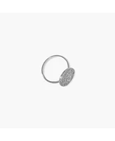 sanctuaire Dainty Filigree Ring Silver