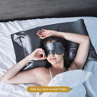 Night Nonslip Silk & Eucalyptus Blend Pillowcase