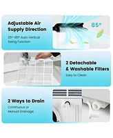 Vebreda Sugift 13000 Btu(Ashrae) Portable Air Conditioner with App and Heater