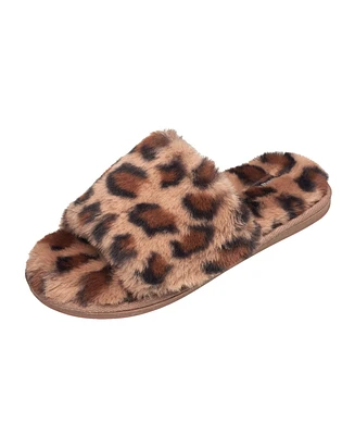 Nine West Women's Faux Fur Slide