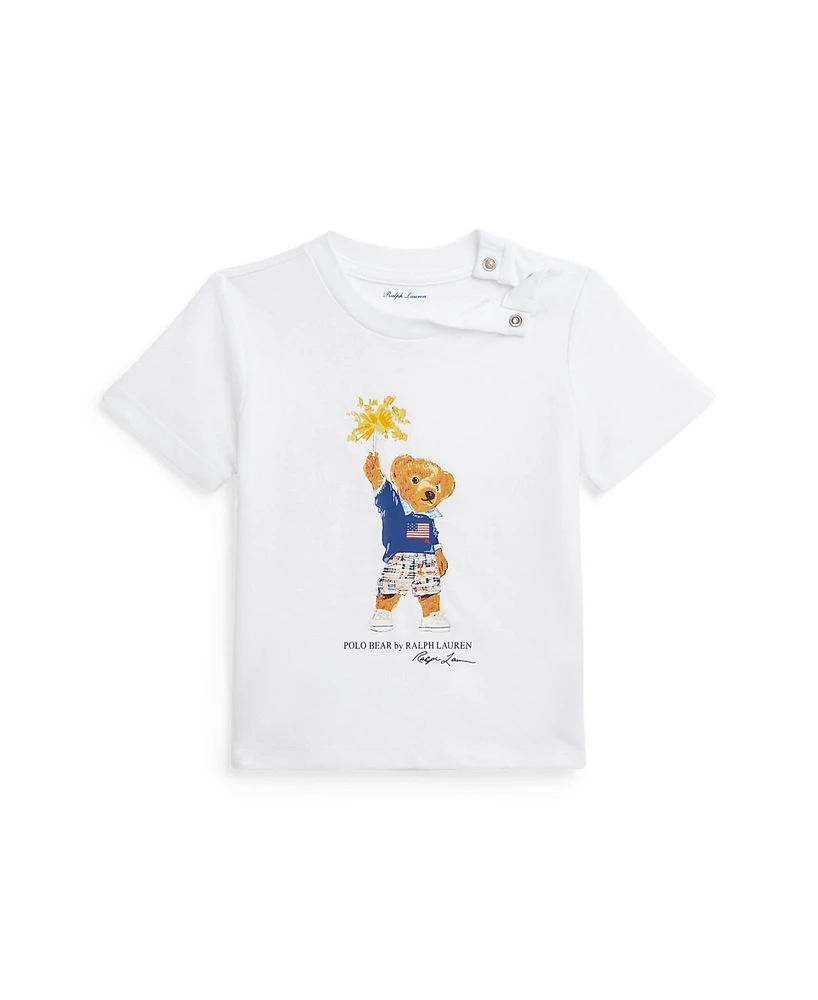 Polo Ralph Lauren Baby Bear Cotton Jersey Tee