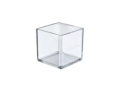 Azar Displays 5" Deluxe Clear Acrylic Square Cube Bin for Counter, 2