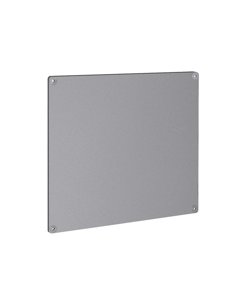 Azar Displays Metal Magnetic Board Panel for Pegboard or Wall Mount 15.75"L x 13.75"H, 2-Pack, Gift Shop