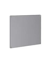 Azar Displays Metal Magnetic Board Panel for Pegboard or Wall Mount 15.75"L x 13.75"H, 2-Pack, Gift Shop
