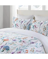 Egyptian Linens Thalia 100% Cotton Duvet Cover Set