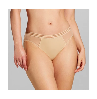 Siella Women's Micro Mesh Bikini Pantie