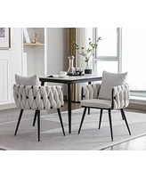 Streamdale Furniture Modern Velvet Dining Chairs Set Of 2