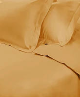 Superior Egyptian Cotton 650 Thread Count Solid Luxury Duvet Cover Set