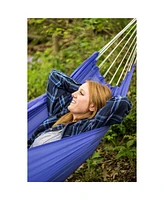 Stansport Packable Malibu Nylon Hammock - Royal Blue