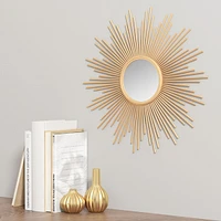 Streamdale Furniture Fiore Sunburst Wall Decor Mirror 29.5"