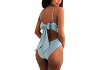 Dippin' Daisy's Women's Happy Life Back Bow One Piece