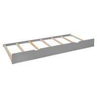 Queen Wooden Bed With All-In-One Cabinet, Shelf And Sockets