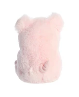 Aurora Mini Hugs Pig Rolly Pet Lovely Plush Toy Pink 5"