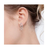 Lucy Quartermaine Waterfall Short Drop Earrings