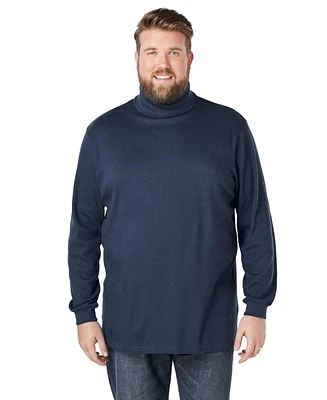 KingSize Big & Tall Turtleneck Long-Sleeve Tee