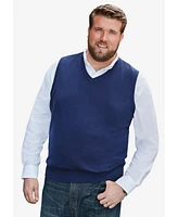 KingSize Big & Tall Lightweight V-Neck Sweater Vest