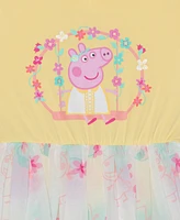 Peppa Pig Toddler & Little Girls Together Forever Short Sleeve Dress
