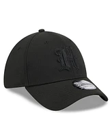 New Era Men's Black Houston Texans on 39THIRTY Flex Hat