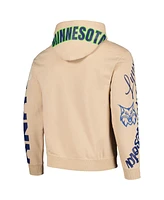 The Wild Collective Men's and Women's Cream Minnesota Lynx Graffiti Acid Wash Pullover Hoodie