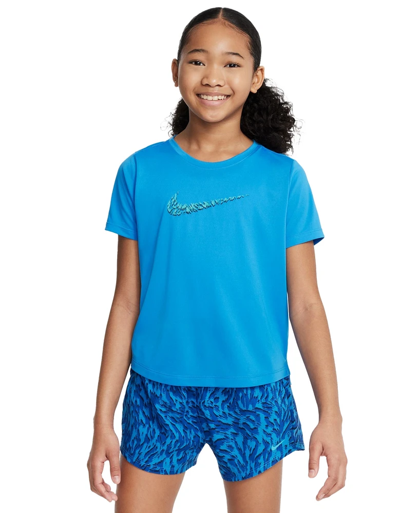 Nike Big Girls One Short-Sleeve Training Top