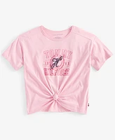 Tommy Hilfiger Big Girls Script Short-Sleeve T-Shirt