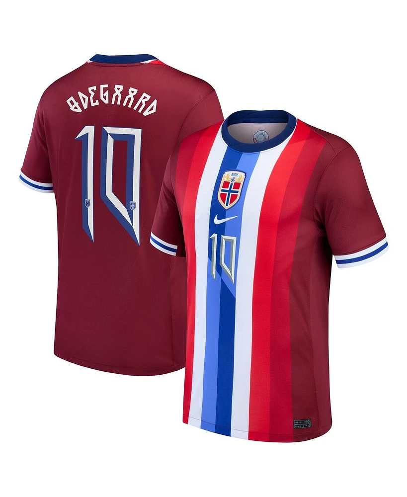 Nike Men's Martin Odegaard Red Norway National Team 2024 Home Replica Jersey