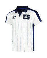 Umbro Youth White El Salvador National Team 2024 Fourth Replica Jersey