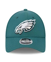 New Era Men's Midnight Green Philadelphia Eagles 2024 Nfl Draft 9FORTY Adjustable Hat