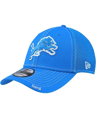 New Era Men's Blue Detroit Lions Neo 39THIRTY Flex Hat
