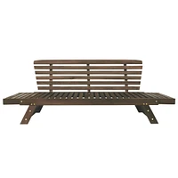 Wooden Daybed Sofa Chaise Lounge for Small Outdoor Spaces