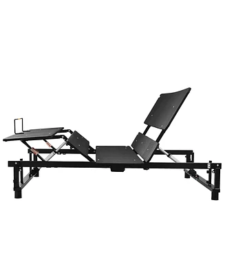 Simplie Fun Adjustable Bed Base Frame Head And Foot Incline Quiet Motor King Size Zero Gravity