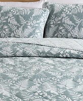 Closeout! Eddie Bauer Fern Garden Reversible Piece Quilt Set