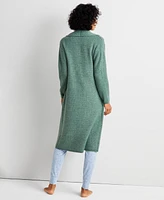 State of Day Women's Knit Long-Sleeve Duster Robe, Created for Macy's