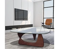 Home Modern Triangle Coffee Table