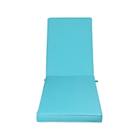 1 Piece Sky Blue Outdoor Lounge Chair Cushion