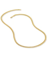 Italian Gold Miami Cuban Link 26" Chain Necklace (6mm) in 10k Gold
