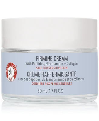 First Aid Beauty Firming Cream with Peptides, Niacinamide + Collagen, 1.7