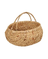 Household Essentials Round Woven Basket with Handles