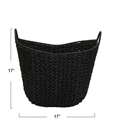 Household Essentials Paper Rope Basket with Handles