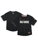 Nike Toddler Black Baltimore Orioles City Connect Limited Jersey