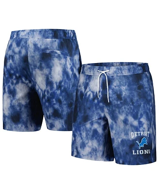 G-iii Sports by Carl Banks Men's Blue Detroit Lions Change Up Volley Swim Trunks