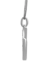 Diamond Cruella Lightning Bolt Pendant Necklace (1/10 ct. t.w.) in Sterling Silver, 16" + 2" extender