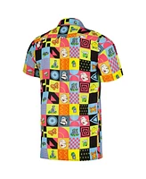 Reason Men's and Women's Yellow Popeye Trapped Button-Up Shirt