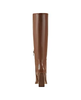 Marc Fisher Ltd Women's Lannie Pointy Toe Block Heel Knee High Dress Boots