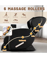 Massage Chair Recliner With Zero Gravity With Full Body Air Pressure