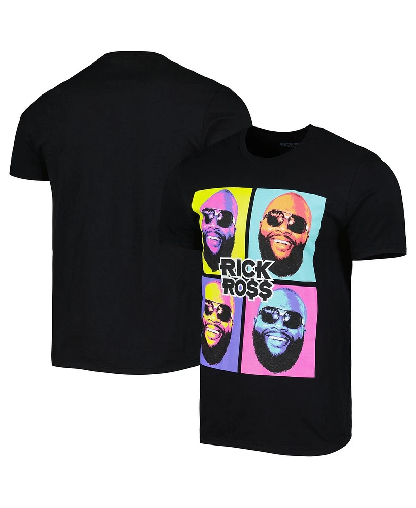 Philcos Men's and Women's Black Rick Ross Graphic T-Shirt